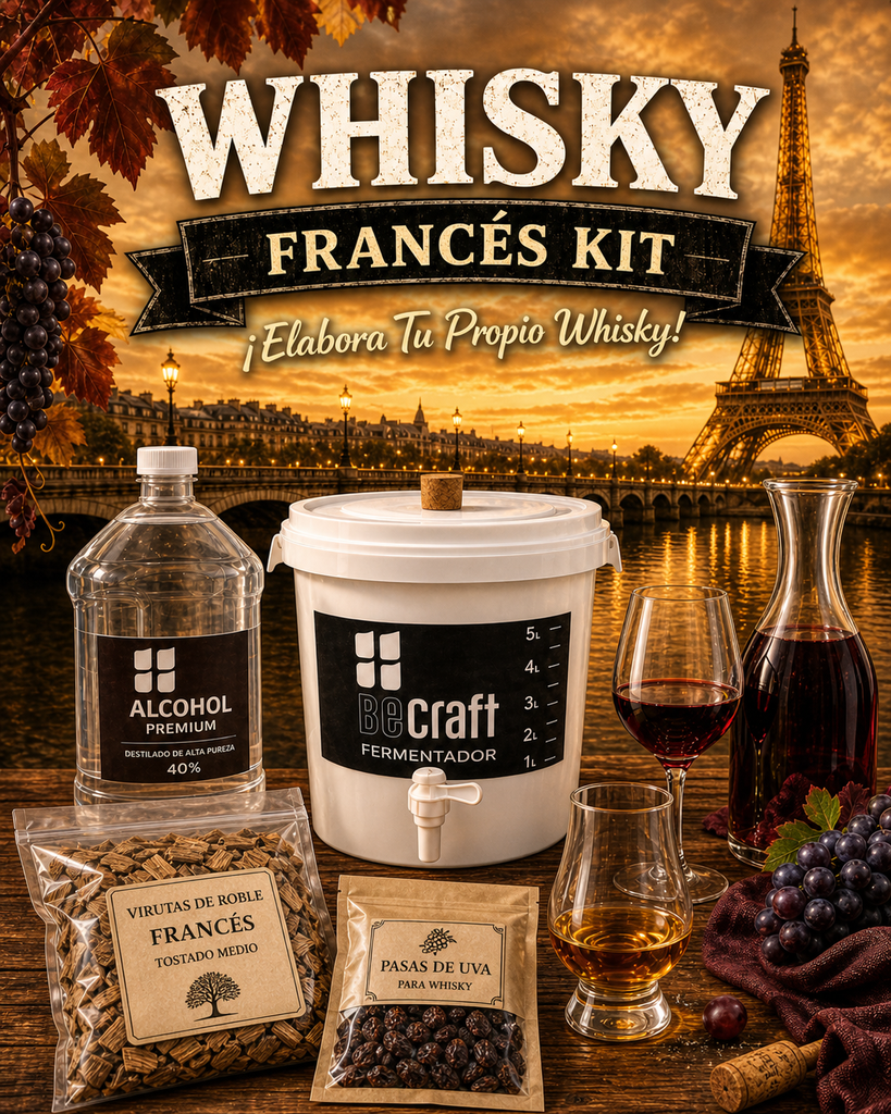 Kit Elaboración Whisky 4