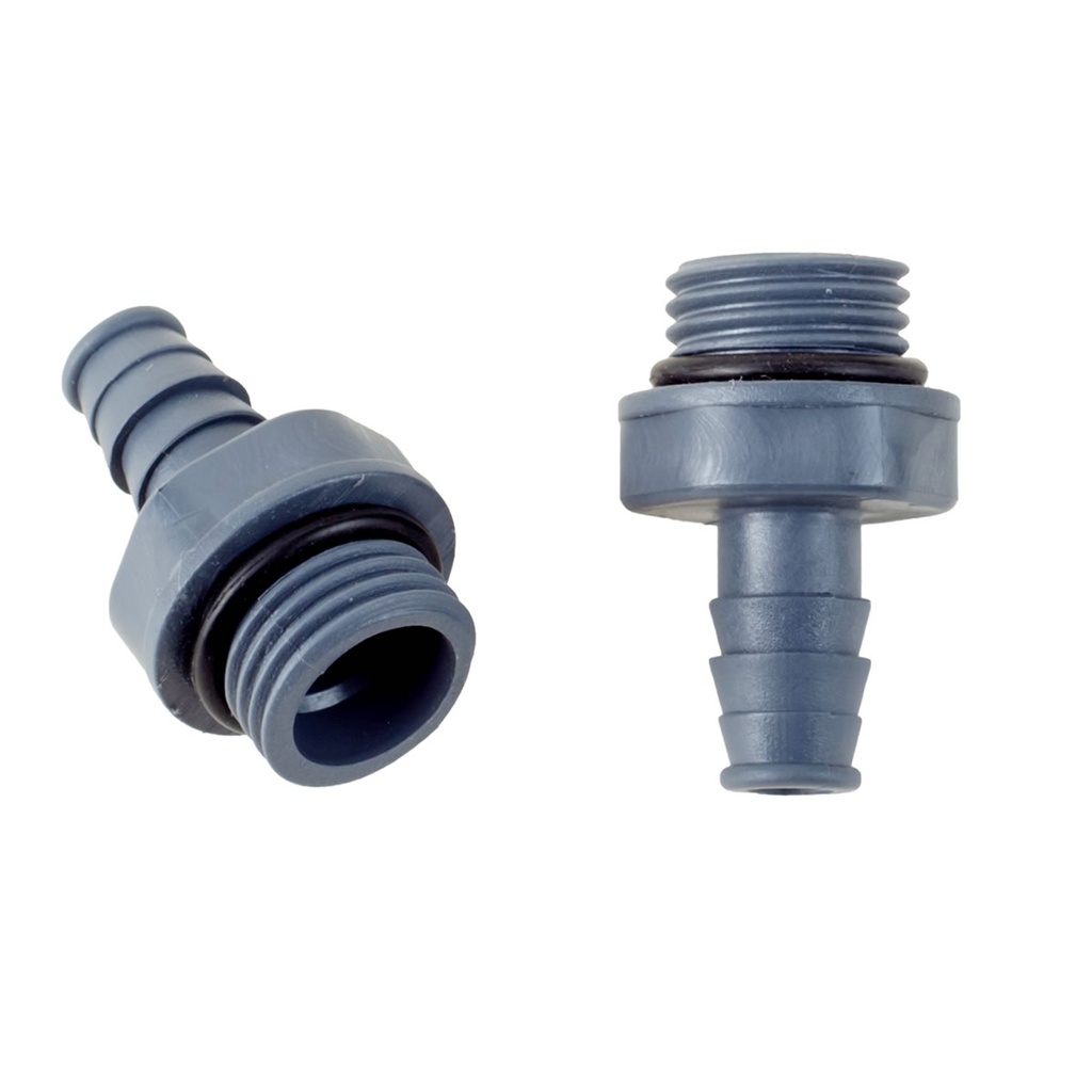 Juego de Conectores Machos CO2 y Liquido Para Cabezal Keggi 1