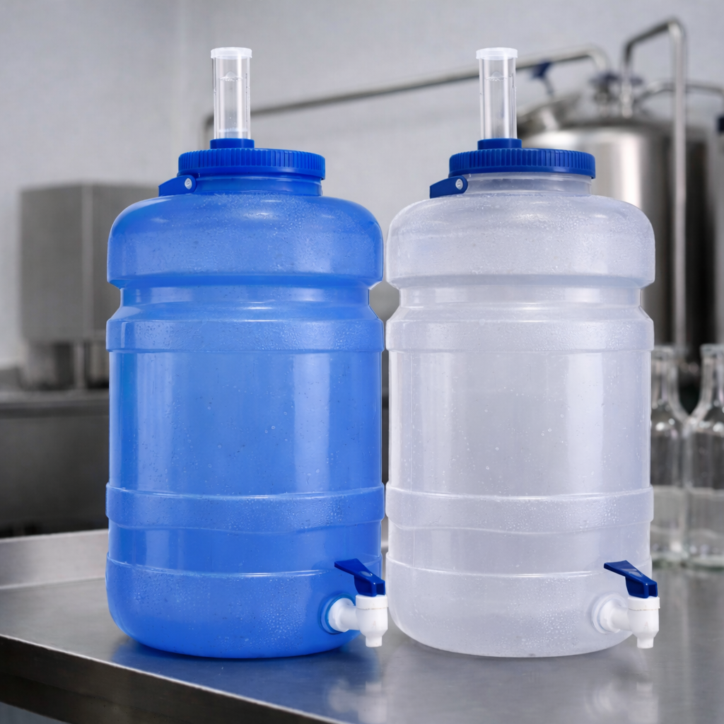 Fermentador Natural 25 lts + Airlock 3 Piezas + Soporte + Canilla 1