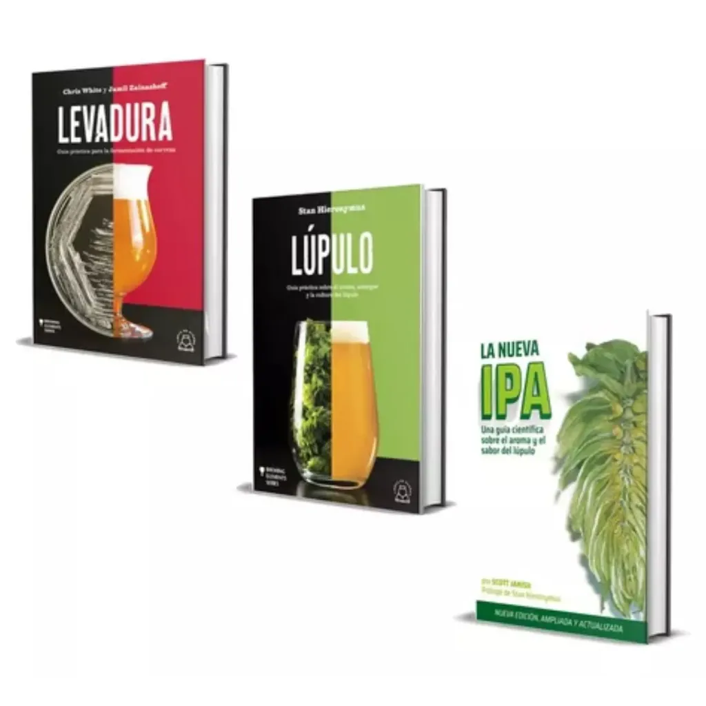 Pack Libros Lupulo, Levadura, La Nueva IPA
