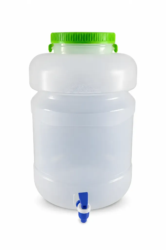 Bidon Natural 20Lt con manija y canilla