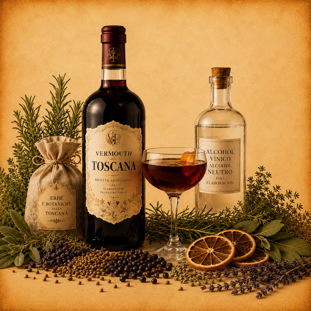 [verm-tosc-5] Kit para Vermouth (Toscana, 5)
