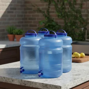 Bidón Natural 25 Lts C/canilla Multiuso - Apto Alimenticio