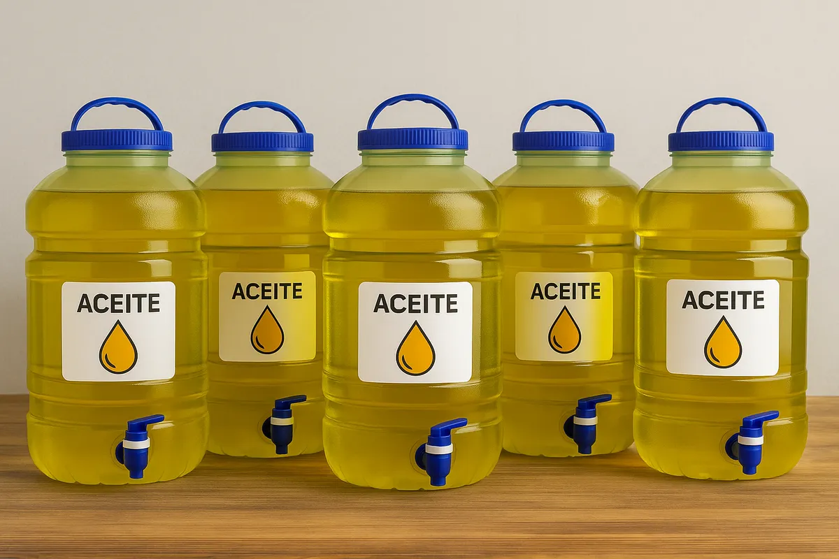 Bidón Natural 25 Lts C/canilla Multiuso – Apto Alimenticio Bidón Natural 25 Lts C/canilla Multiuso - Apto Alimenticio