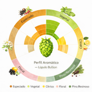 Bullion Cerveza Artesanal Lupulo insumos