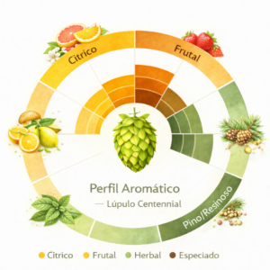 Kit insumos centennials lupulo cerveza artesanal