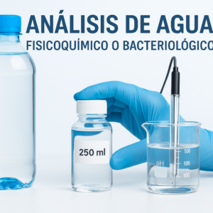 Analisis de agua fisicoquimico y bactereologico