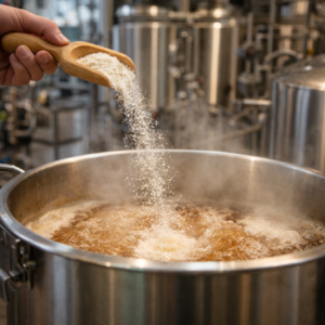 Musgo irlandés Irish Moss clarificante para cerveza en proceso de cocción