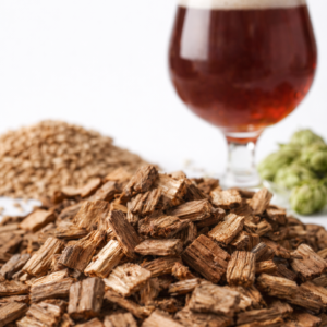 Chips de roble francés tostado medio para maduración de cerveza artesanal