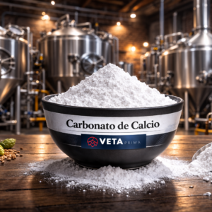 etiqueta carbonato de calcio caco3 para cerveza artesanal Leyenda: Detalle del producto: carbonato de calcio (CaCO₃).