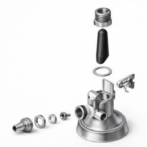 Valvula antirretorno de cerveza conectores G A