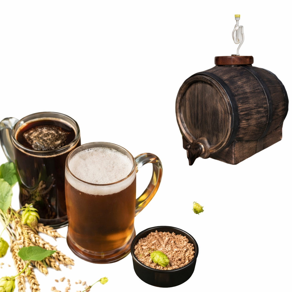 Barrica Plástica Simil Roble 23 Litros con Canilla – Tapa a Rosca barrica plastica simil roble 23 litros con canilla tapa a rosca vino fermentador