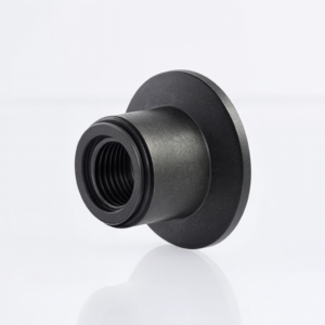 Manguito clamp sanitario de 50 mm con rosca hembra en acero inoxidable