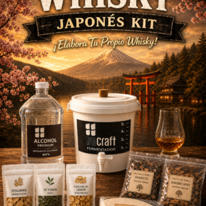 Insumos Para Elaborar Whisky Estilo Japonés En Casa