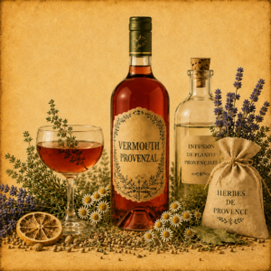 Kit de insumos botánicos para preparar Vermouth Provenzal artesanal de Veta x Talleres de Arte y Vino